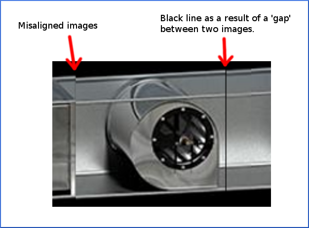 Orcaview misaligned images