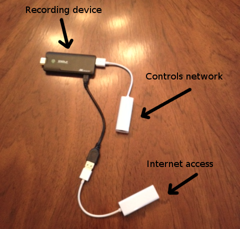 Vigilia wiring separated network