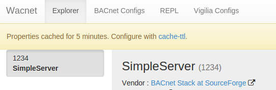 Wacnet - Configurable Caching